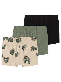 Monster Truck 3-pak Boxershorts, Peyote, 86 cm