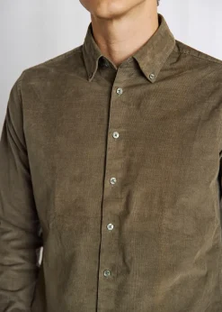 Monti Casual Modern Fit Skjorte, Green, XL