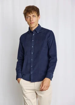 Monti Casual Modern Fit Skjorte, Navy, XL