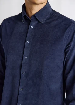 Monti Casual Modern Fit Skjorte, Navy, XL