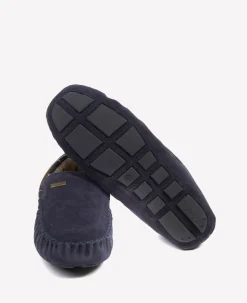Monty Slippers, Navy, 41