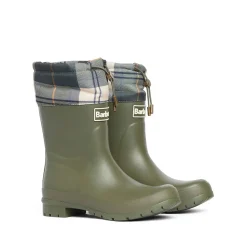 Mowbray Mid Welly Gummistøvler, Olive/Ancient Tartan, 40