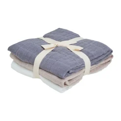 Muslin 3-pak Stofbleer, Tradewinds, One Size