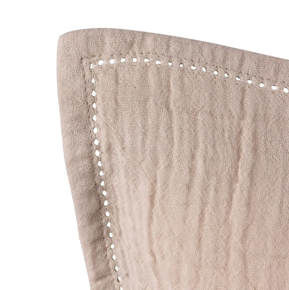 Musselin Juniorsengetøj, Seabreeze Beige , 100x140 cm