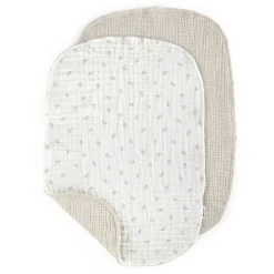 Musselin 2-pak Pusleunderlag, Sophora Leaves