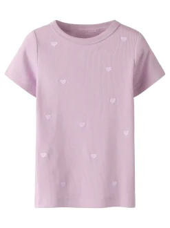 Nakal Slim T-shirt, Fragrant Lilac, 104 cm