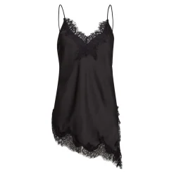 Naomi Asym Lingerie Top, Black, S
