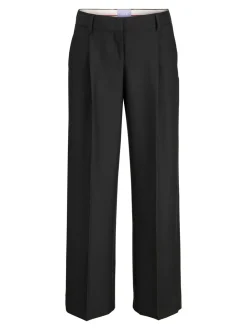 Naomi Ellis Wide Bukser, Black, M/L32