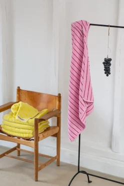 Naram Babyhåndklæde, Baby Pink/Ski Patrol