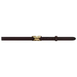 Narrow Bælte, Dark Brown, 95 cm