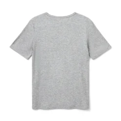 NataliSY Rib T-shirt, Grey Mel, 140 cm