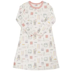 Natkjole, Off White, 140 cm