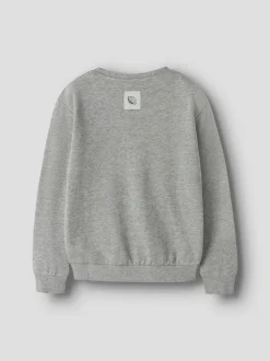 Nello Sweatshirt, Grey Melange, 134-140 cm