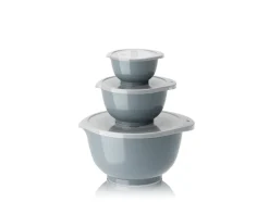 New Margrethe 3-pak Røreskålesæt, Dusty Blue