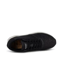 Nicoline Glitter Sneakers, Black, 39