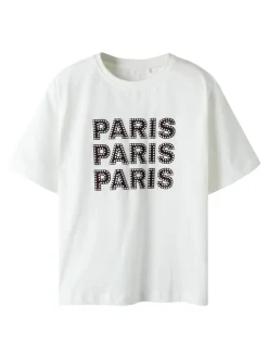 Nikka T-shirt, Bright White, 146-152 cm