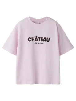 Ninna T-shirt, Light Lilac, 134-140 cm