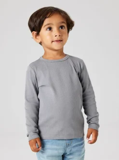 Noe Langærmet T-shirt, Mockingbird, 98 cm