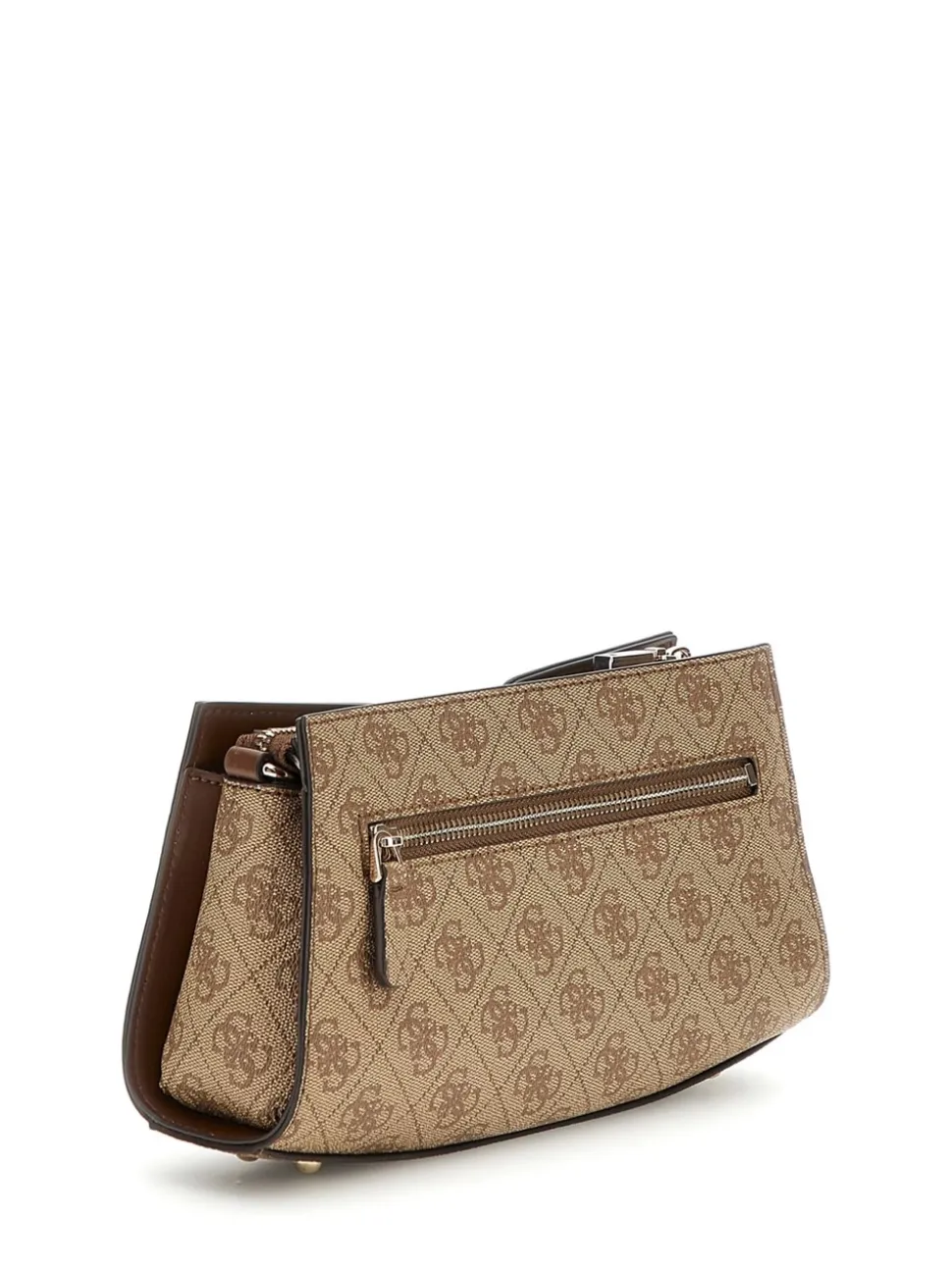 Nolana Crossbody, Latte Logo/Brown
