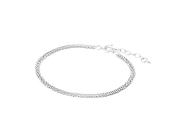 Nora Armbånd, Silver, 16-19 cm
