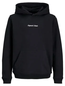 Norrebro Emb Hættetrøje, Black, 164 cm