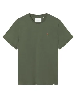 Nørregaard T-shirt, Olive Night/Orange, L