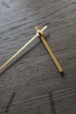 Oak Vægur, Dark Oak/Copper, Ø28 cm