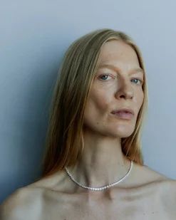 Oda Halskæde, Silver, 41 cm