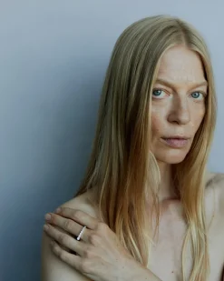 Odette Ring, Silver, 56