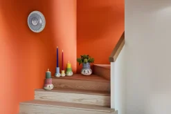 Olga Fad, Blue/White, Ø33 cm