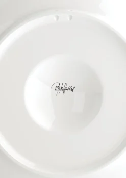 Olga Fad, Blue/White, Ø33 cm