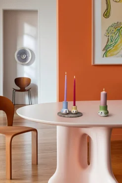 Olga Fad, Blue/White, Ø33 cm