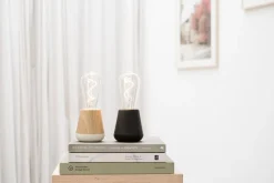 One Bordlampe, Black Wood