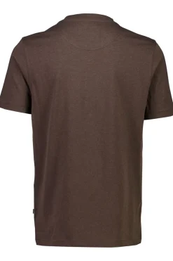 O-Neck T-shirt, Dk Brown, L