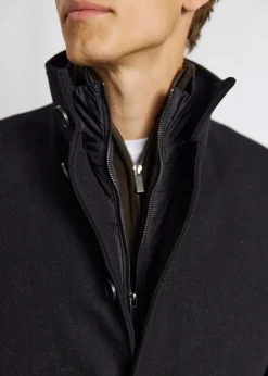 Ontario Slim Fit Frakke, Black, L