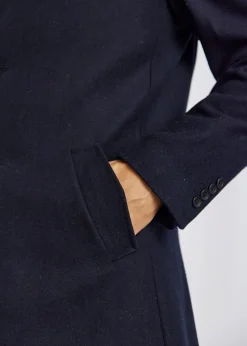 Ontario Slim Fit Frakke, Navy, XXL