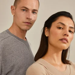 Opal Øreringe, Gold Plated