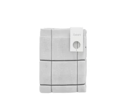 Organic Vista Håndklæde, Cloud Grey, 50x100 cm