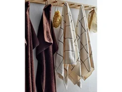 Organic Vista Håndklæde, Offwhite, 50x100 cm