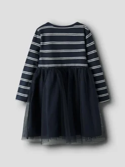 Orini Peppa Kjole, Navy Blazer, 116 cm