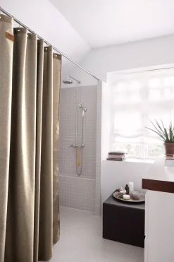 Orlando Badeforhæng, Sand, 150x200 cm