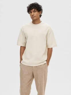 Oscar Loose T-shirt, Oatmeal, XL