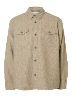 Pablo Overshirt, Oatmeal, XL