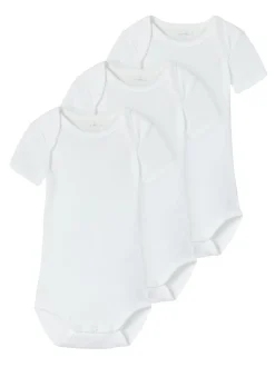 3-pak Body, Bright White, 98 cm