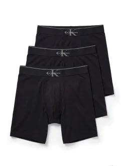 3-pak Boxer Briefs, Black, XXL