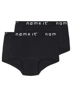 2-pak Hipster, Black, 134-140 cm