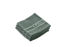 3-pak Karklude, Green/White