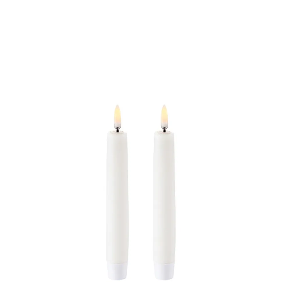 2-pak LED Juletræslys, Hvid