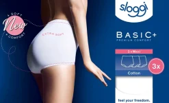 3-pak Maxitrusser, White, 44