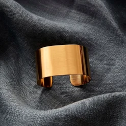 4-pak Servietringe, Gold